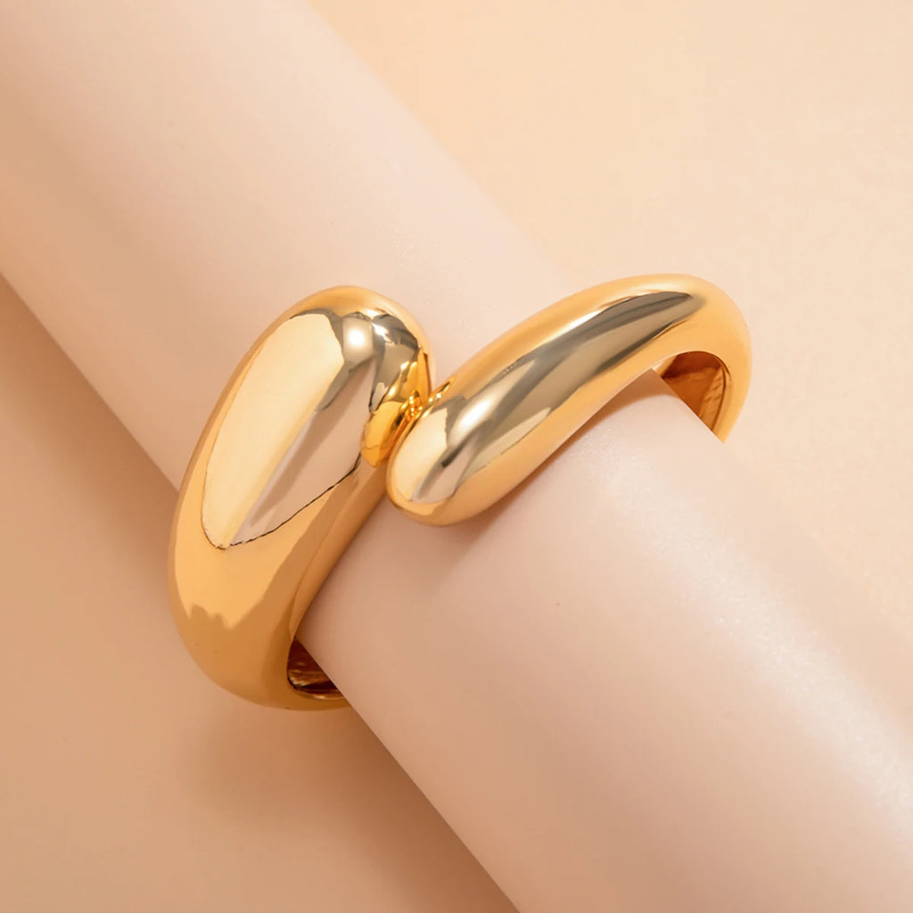 Βραχιόλι Gourmette Σταγόνα Νερού χρυσό