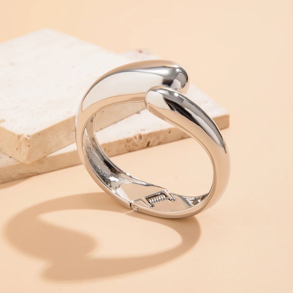 Βραχιόλι Gourmette Σταγόνα Νερού ασήμι