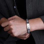 Βραχιόλι Gourmette Ανδρικό Βουδιστικό Θιβετιανό 