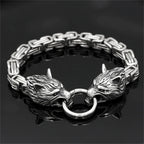 Bracelet loup géant viking Fenrir