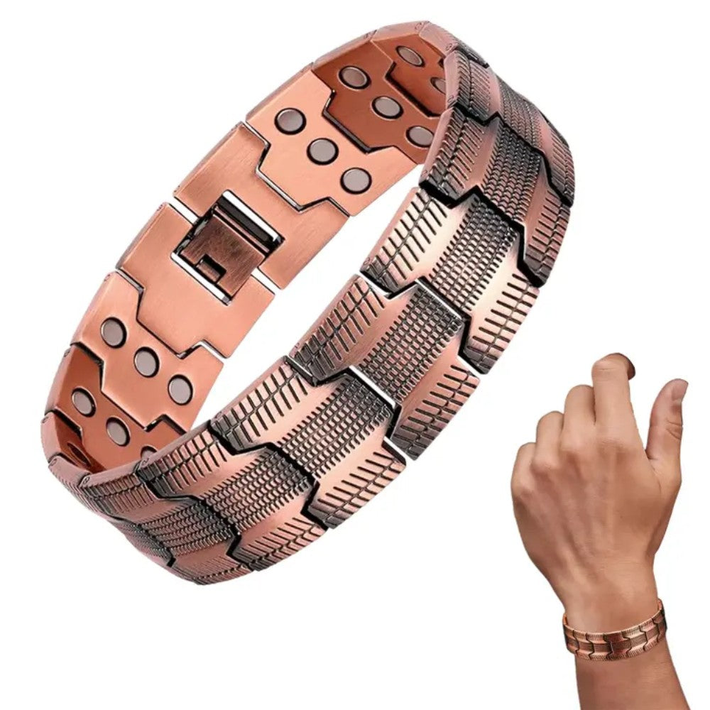 Bracelet magnétique en cuivre