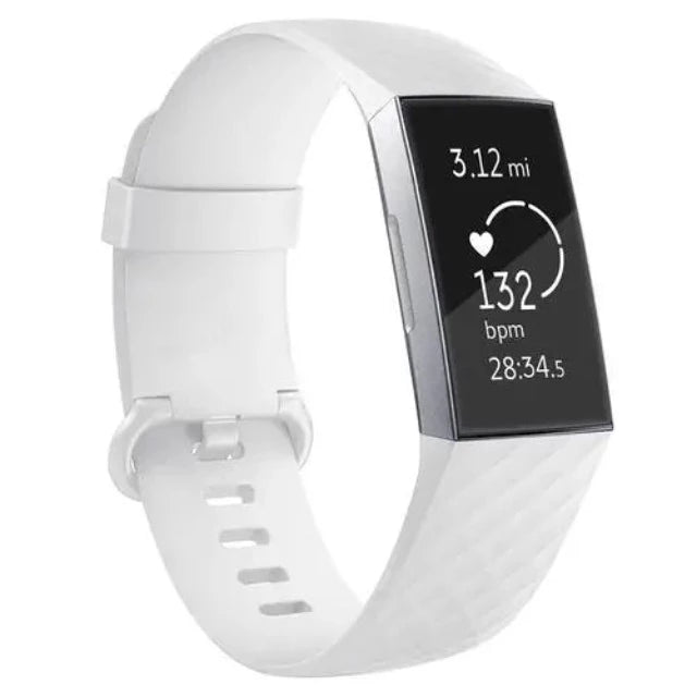 Βραχιόλι Ρολογιού Fitbit Charge 3 & Charge 4 λευκό