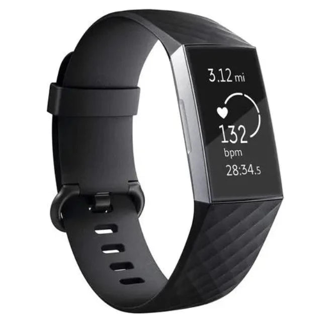 Βραχιόλι Ρολογιού Fitbit Charge 3 & Charge 4 μαύρο