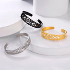 Βραχιόλι Κόμπος Μάγισσας Gourmette Προστασία Wiccan μαύρο