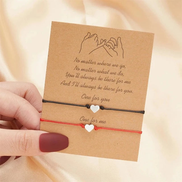 Βραχιόλι για Ζευγάρι Ερωτευμένων (Σετ 2 Βραχιολιών)