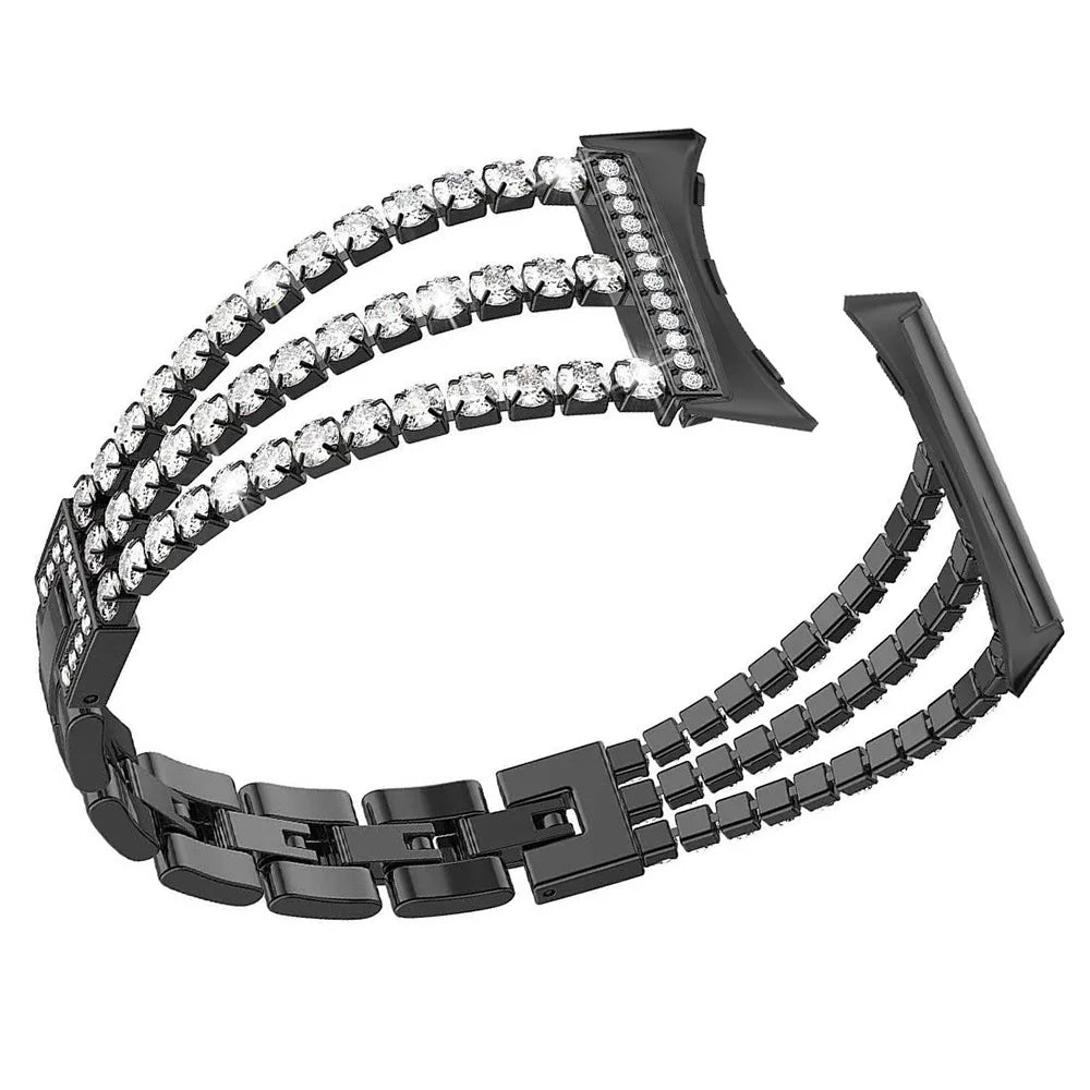 Βραχιόλι για γυναίκες Google Pixel Watch 1, 2, 3, 4 41mm 45mm μαύρο