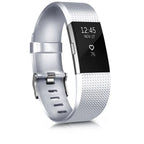 Βραχιόλι για Fitbit Charge 2 ασημί