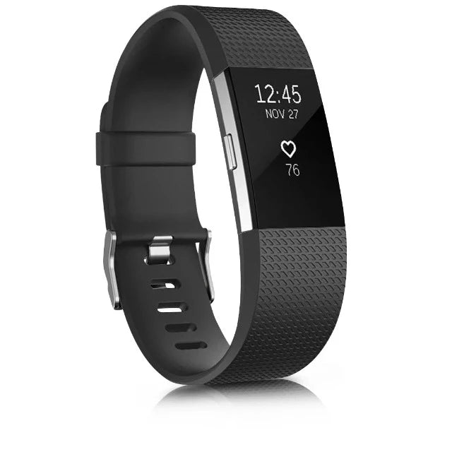 Βραχιόλι για Fitbit Charge 2 μαύρο