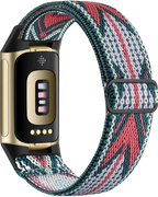 Λουράκι για ρολόι Fitbit Charge 5, Charge 6 λευκό και ροζ