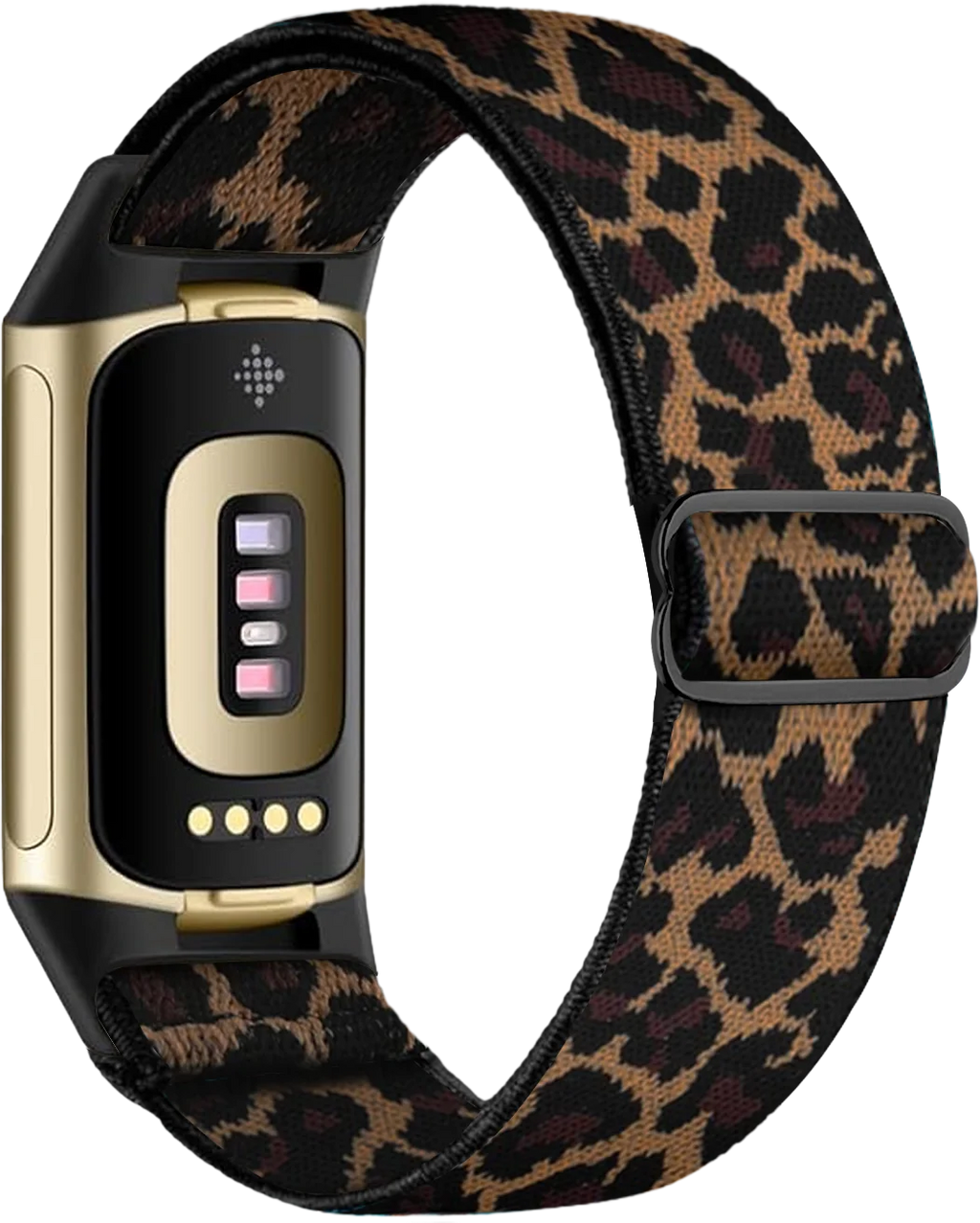 Λουράκι για ρολόι Fitbit Charge 5, Charge 6 λεοπάρ