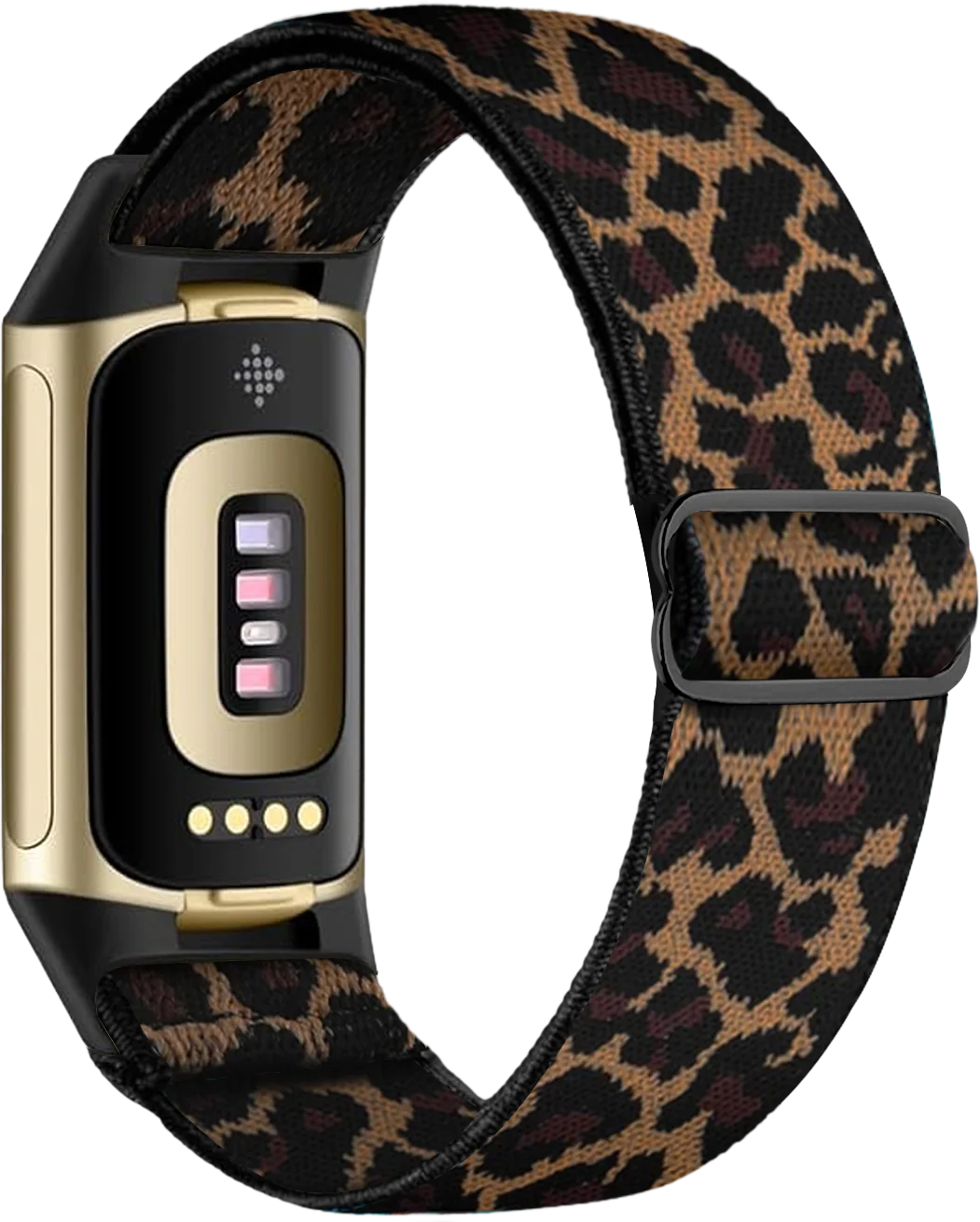 Λουράκι για ρολόι Fitbit Charge 5, Charge 6 λεοπάρ