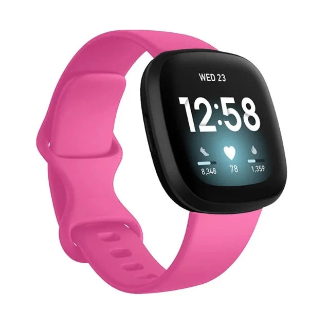 Βραχιόλι για Ρολόι Fitbit Versa 3 κόκκινο