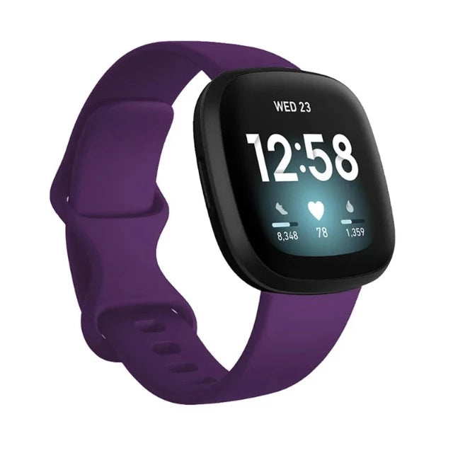 Βραχιόλι για Ρολόι Fitbit Versa 3 μωβ