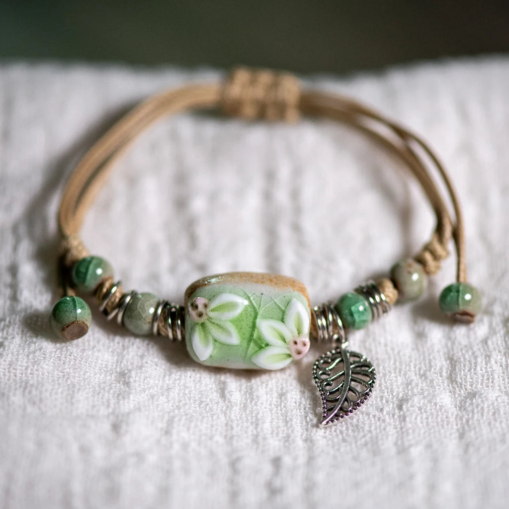 Βραχιόλι Στυλ Μποέμ Ανθισμένο 1