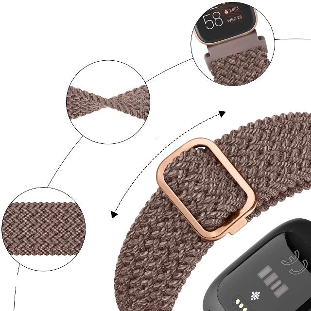 Bracelet Super Élastique Montre Fitbit Versa 1 Versa 2 Versa Lite