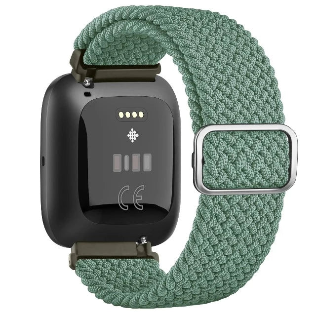 Λουράκι Super Ελαστικό για Ρολόι Fitbit Versa 1 Versa 2 Versa Lite πράσινο 