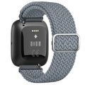 Λουράκι Super Ελαστικό για Ρολόι Fitbit Versa 1 Versa 2 Versa Lite γκρι