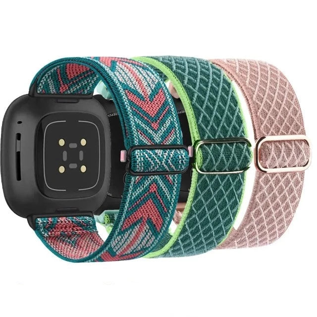 Πλεκτό Λουράκια Ρολόι Fitbit Versa 1 Versa 2 Versa 3 