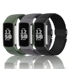 Πλεκτό βραχιόλι για το ρολόι Fitbit Charge 5, Charge 6