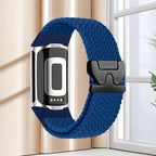 Πλεκτό βραχιόλι για το ρολόι Fitbit Charge 5, Charge 6 μπλε