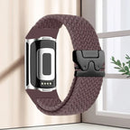 Πλεκτό βραχιόλι για το ρολόι Fitbit Charge 5, Charge 6 μωβ