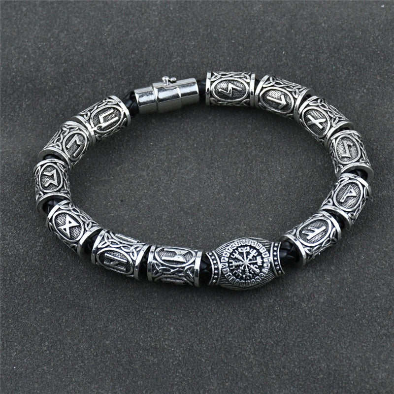 Bracelet Viking Runes Celtiques argent