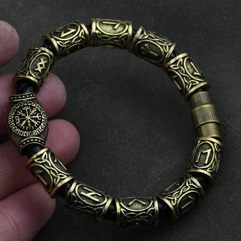 Bracelet Viking Runes Celtiques bronze