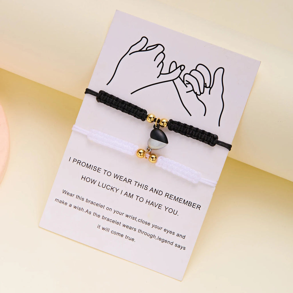 Βραχιόλια για Ζευγάρια Φίλων Ρομαντική Αλυσίδα