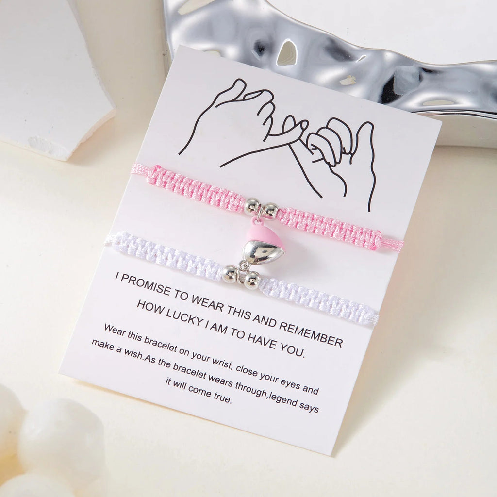 Βραχιόλια για Ζευγάρια Φίλων Ρομαντική Αλυσίδα