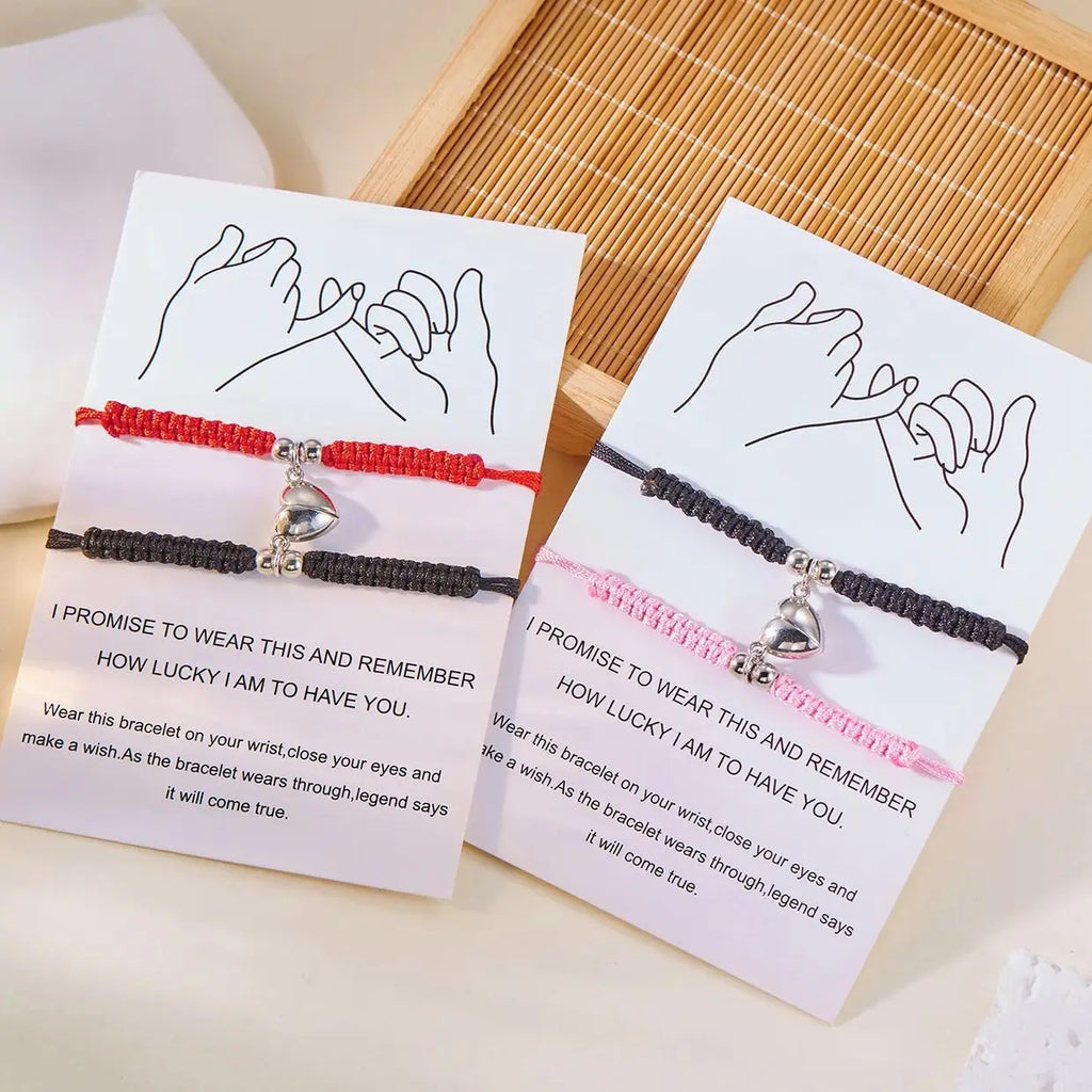 Βραχιόλια για Ζευγάρια Φίλων Ρομαντική Αλυσίδα
