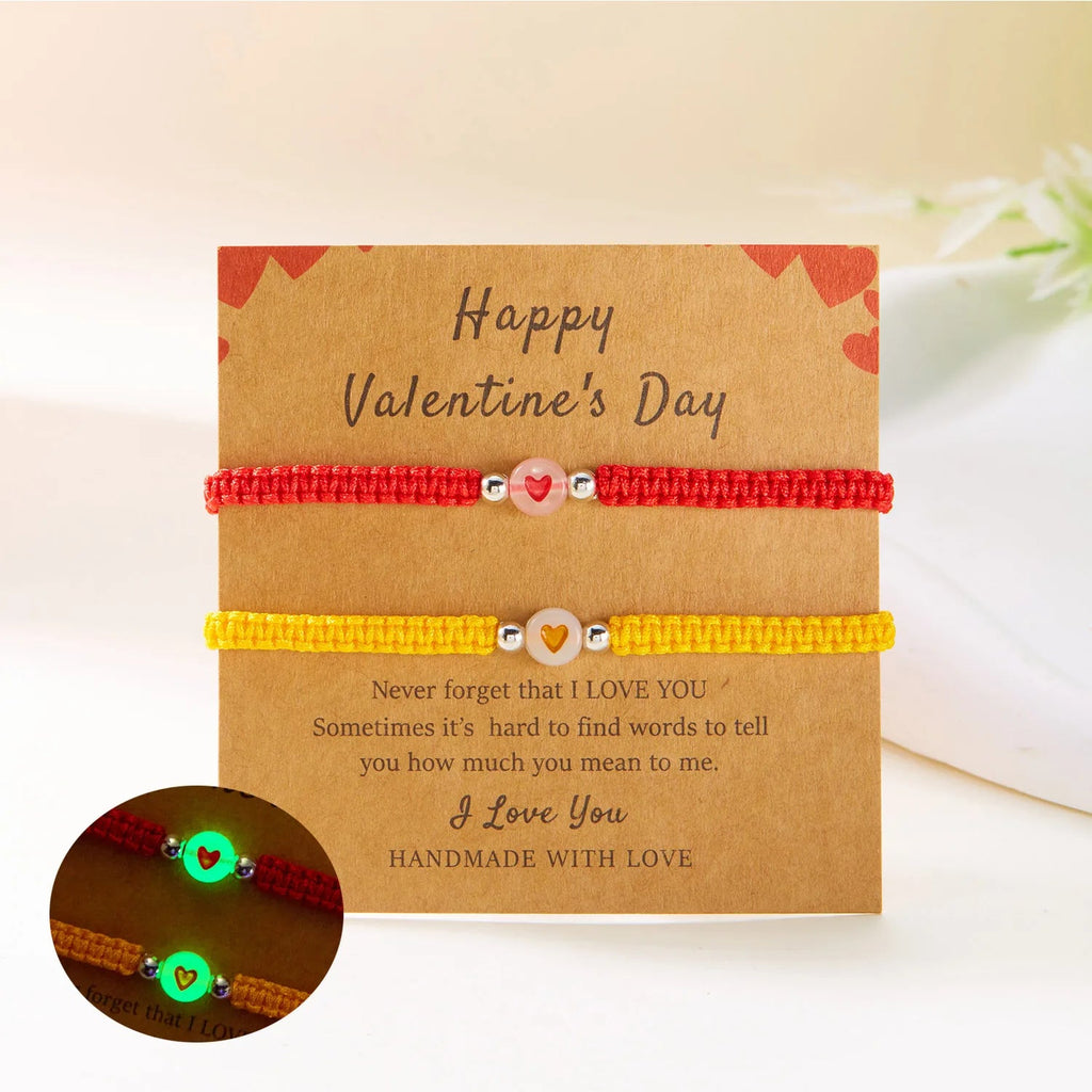 Βραχιόλια για Ζευγάρια Φίλων Ρομαντική Αλυσίδα