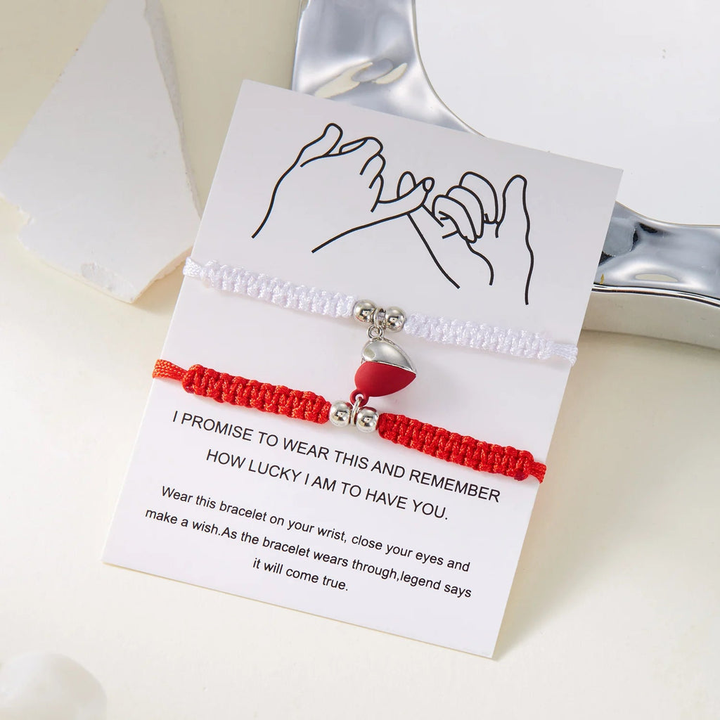 Βραχιόλια για Ζευγάρια Φίλων Ρομαντική Αλυσίδα