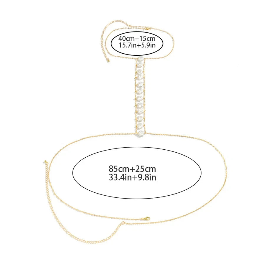 Αλυσίδα Λαιμού Γυναικεία Κολιέ Κόσμημα Στήθος
