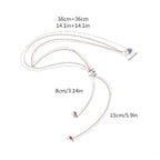 Αλυσίδα Πλάτης Κολιέ Διακοσμητικό Πλάτης Γυναικεία Πέρλες