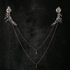 Αλυσίδα Πλάτης Γάμου Κολιέ Διακοσμητικό Πλάτης Γυναίκα ασήμι