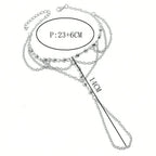 Αλυσίδα Ποδιού - Χρυσό Κόσμημα Ποδιού για Γυναίκες