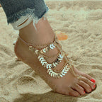 Αλυσίδα Ποδιού Διακοσμημένη - Κόσμημα Ποδιού Γυναικείο