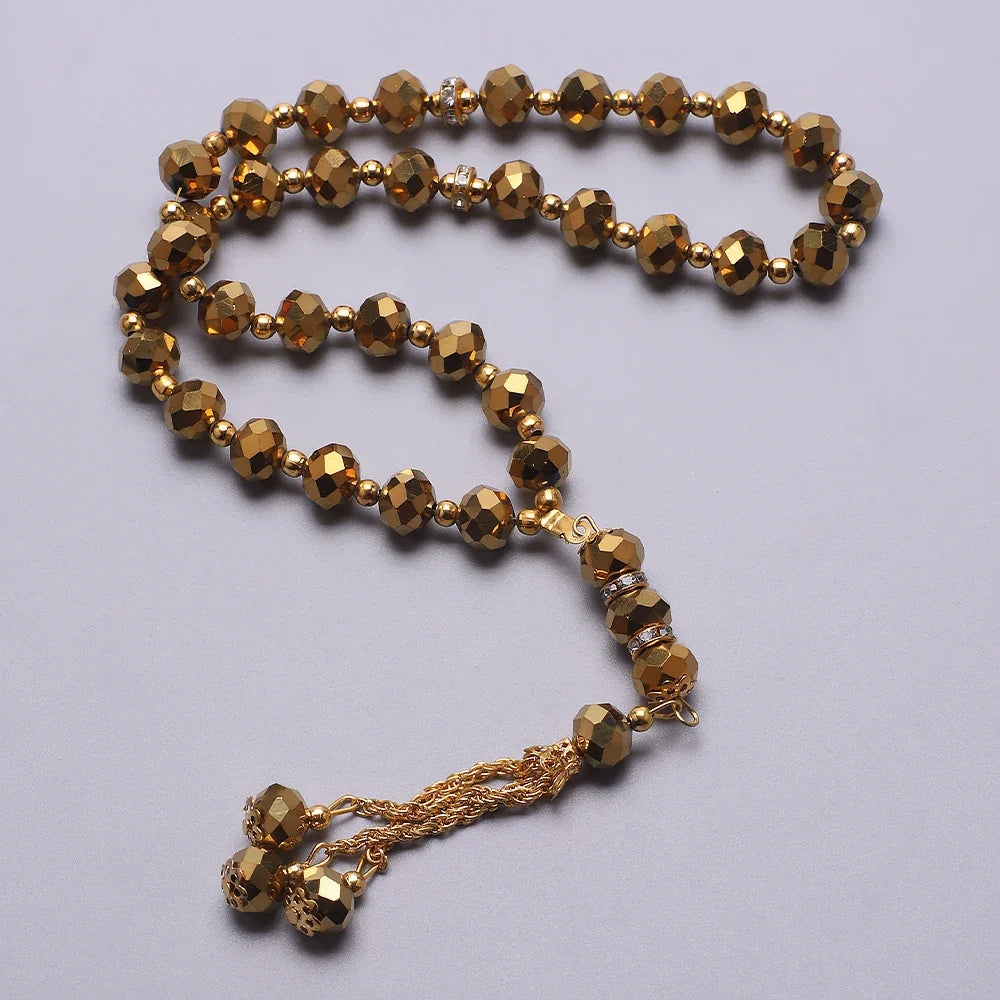 Βραχιόλι κομπολογιού για άνδρα ή γυναίκα αραβικό χρυσό