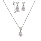 Σετ 3 Κοσμημάτων Σταγόνα Νερού 