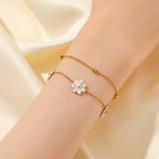 Σετ 3 Κοσμημάτων Λευκές Μαργαρίτες 