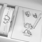 Σετ 5 Κοσμημάτων Καρδιά 