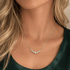 Collier arc éclat d'Artémis - Diamant Moissanite