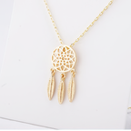 Κολιέ Ονειροπαγίδα χρυσό