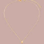 Κολιέ με Λεπτό Κρεμαστό Σταγόνα Νερού χρυσό