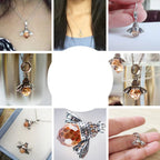 Κολιέ με κρεμαστό μελίσσι για γυναίκες