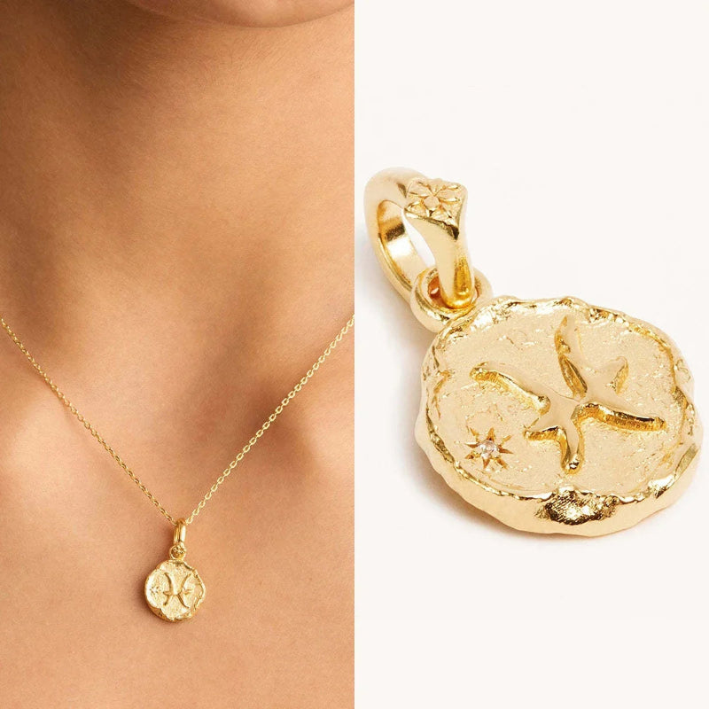 Κολιέ με μενταγιόν Αστρολογία Ζώδιο του Ζωδιακού