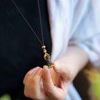 Κολιέ με μενταγιόν Θιβετιανός Βούδας