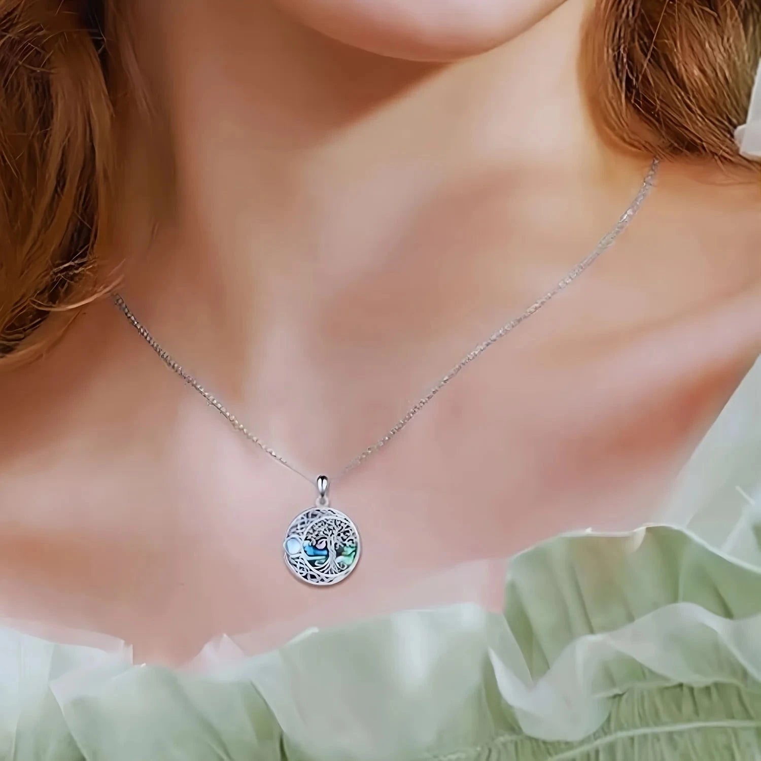 Κολιέ με Κρεμαστό Κελτικό Δέντρο της Ζωής