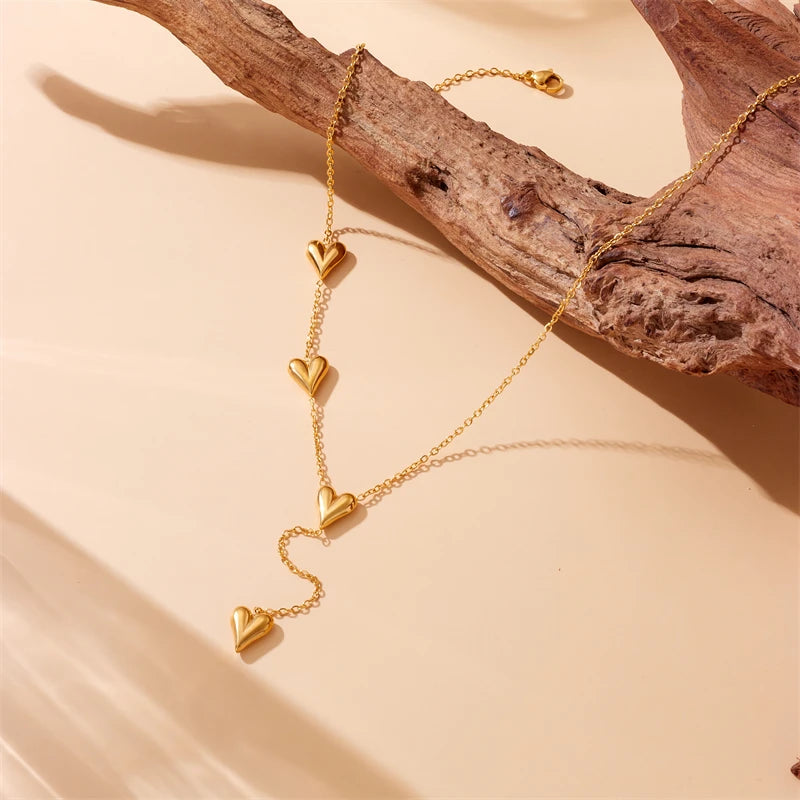 Κολιέ με Κρεμαστό Καρδιά για Γυναίκες