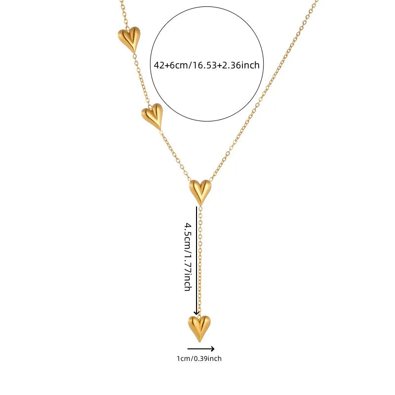 Κολιέ με Κρεμαστό Καρδιά για Γυναίκες